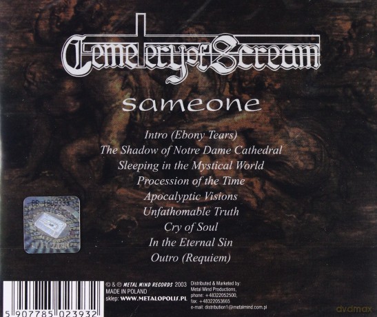 Cemetery Of Scream: Sameone (Reedycja) [CD]