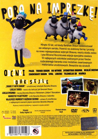 Baranek Shaun. Rocznicowa edycja specjalna [DVD]