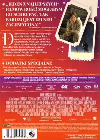 Gdzie mieszkają dzikie stwory [DVD]