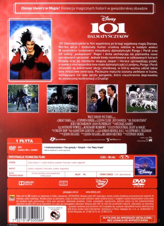 101 Dalmatyńczyków (Disney) [DVD]