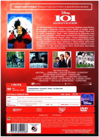 101 Dalmatyńczyków (Disney) [DVD]