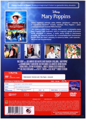 Mary Poppins (Disney) [DVD]