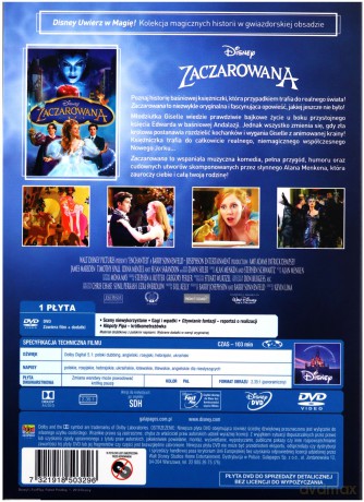 Zaczarowana (Disney) [DVD]