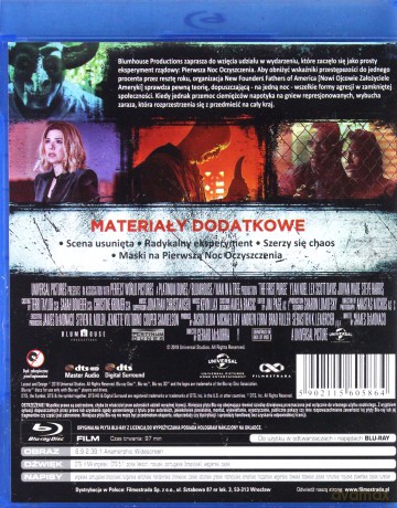 Pierwsza noc oczyszczenia [Blu-Ray]