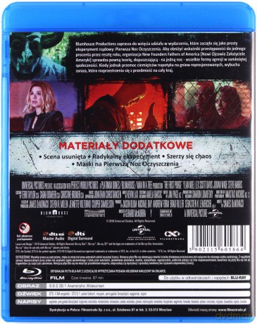 Pierwsza noc oczyszczenia [Blu-Ray]