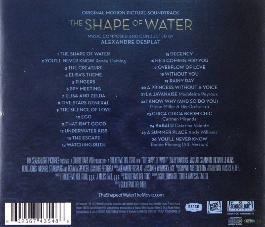 The Shape Of Water soundtrack (Kształt Wody) (PL) [CD]