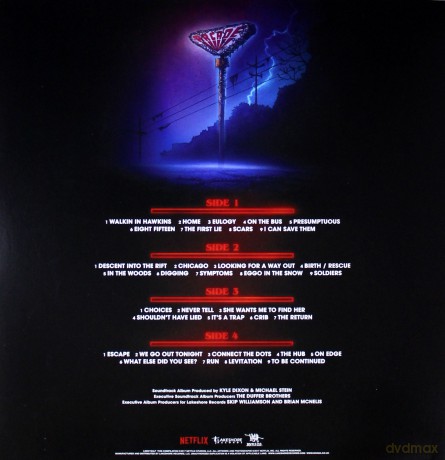 Stranger Things Season 2 soundtrack (Kyle Dixon & Michael Stein) (Clear) [2xWinyl]