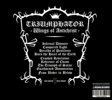 Triumphator: Wings Of Antichrist (digipack) [CD]