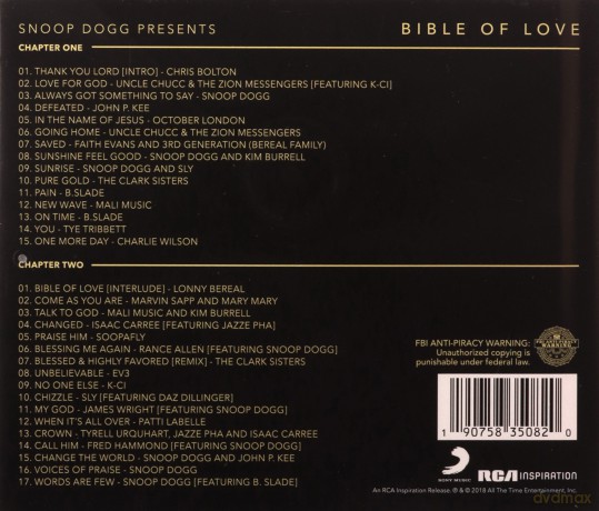 Snoop Dogg: Snoop Dogg Presents Bible of Love [2CD]