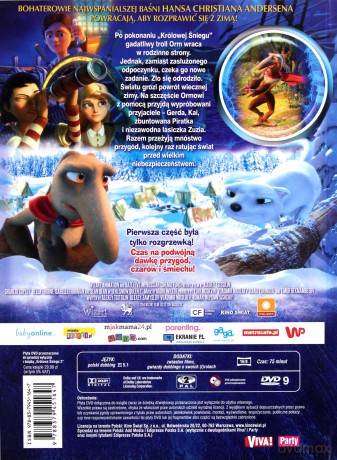 Królowa Śniegu / Królowa Śniegu 2 / Królowa Śniegu 3 Pakiet [3DVD]