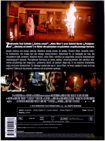 Dziedzictwo. Hereditary (booklet) [DVD]