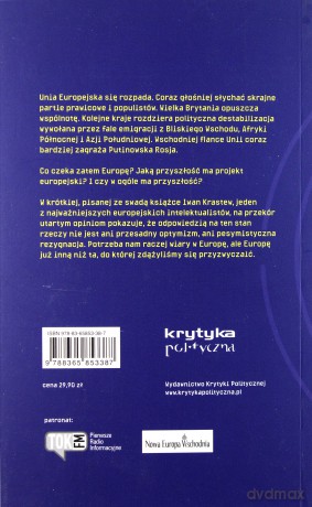 Co po Europie - Iwan Krastew [KSIĄŻKA]