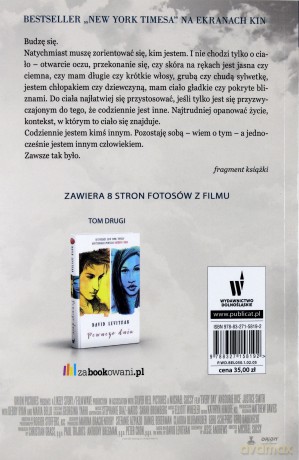 Każdego dnia (okładka filmowa) - David Levithan [KSIĄŻKA]