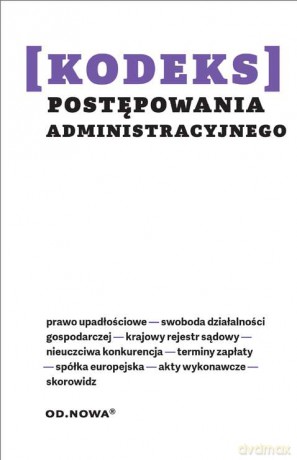 Kodeks postępowania administracyjnego 01.2018 [KSIĄŻKA]