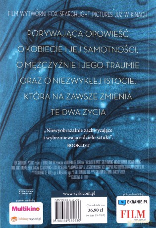 Kształt wody - Guillermo Del Toro [KSIĄŻKA]