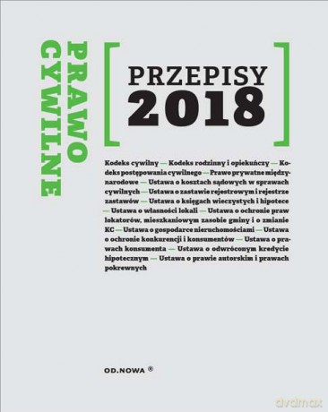 Przepisy 2018 prawo cywilne [KSIĄŻKA]