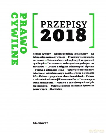 Przepisy 2018 prawo cywilne [KSIĄŻKA]