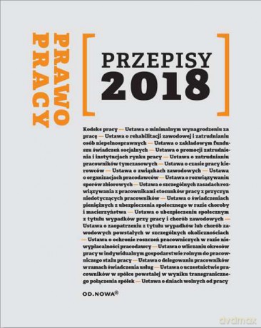 Przepisy 2018 prawo pracy [KSIĄŻKA]
