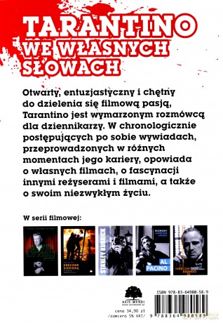 Quentin Tarantino. Rozmowy - Quentin Tarantino [KSIĄŻKA]