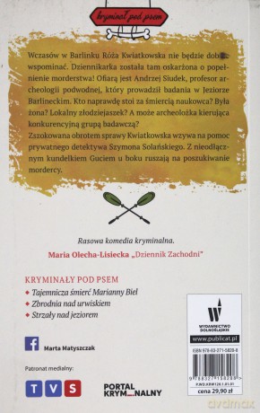 Strzały nad jeziorem - Marta Matyszczak [KSIĄŻKA]