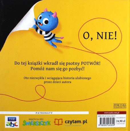 W twojej książce jest potwór - Tom Fletcher [KSIĄŻKA]