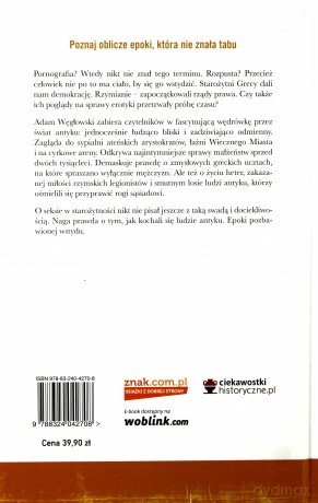 Wieki bezwstydu. Seks i erotyka w starożytności - Adam Węgłowski [KSIĄŻKA]