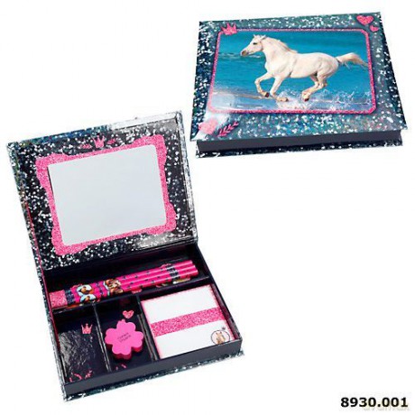 Zestaw na biurko Horses dreams granatowy