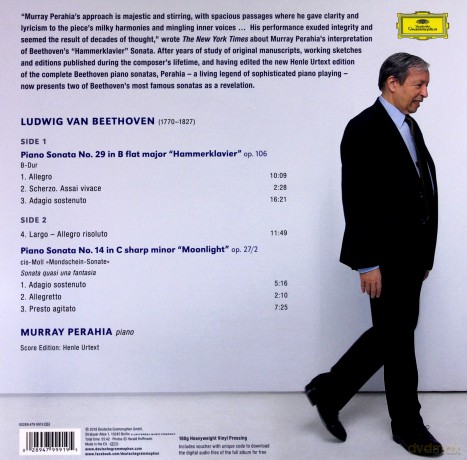 Perahia Murray: Beethoven Piano Sonatas [Winyl]