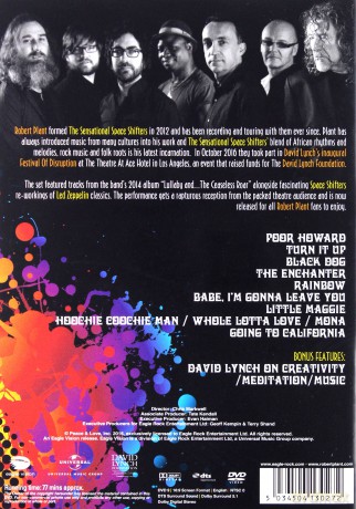 Robert Plant: Live At David Lynch's Festival Of Disruption [DVD]