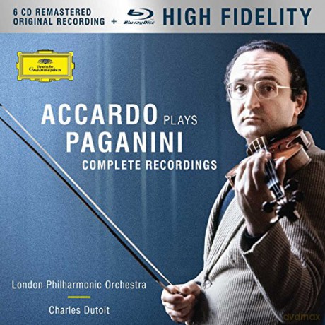 Salvatore Accardo: Paganini Complete Recordigns [6CD]+[Blu-Ray]