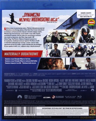 Mission: Impossible 6 - Fallout [Blu-Ray]