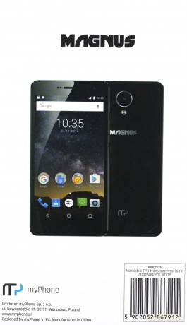 myPhone nakładka TPU do Magnus przezroczysta