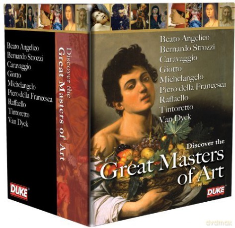 Discover The Great Masters Of Art [9DVD]