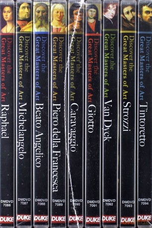 Discover The Great Masters Of Art [9DVD]