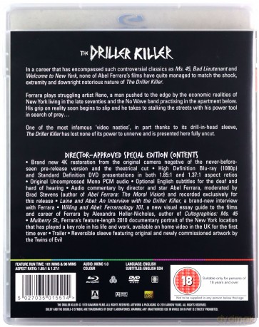 Driller Killer [2xBlu-Ray]