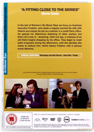 Eric Rohmer Six Moral Tales [5DVD]