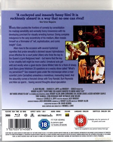 Everything You Always Wanted To Know About Sex But Were Afraid To Ask [Blu-Ray]