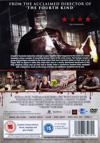 Evidence [DVD]