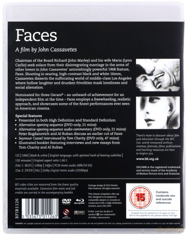 Faces [Blu-Ray]+[DVD]