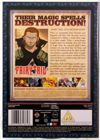 Fairy Tail - Collection Four [4DVD]