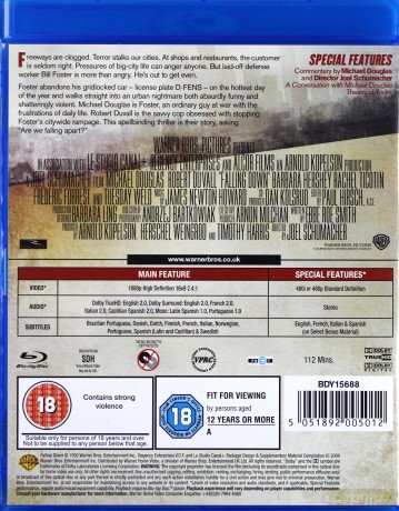 Falling Down (Upadek) [Blu-Ray]