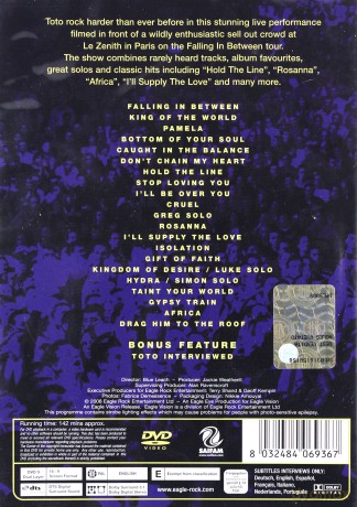 Toto: Falling In Between. Live [DVD]