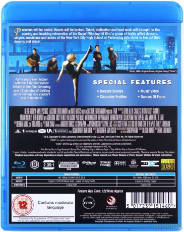 Fame [Blu-Ray]