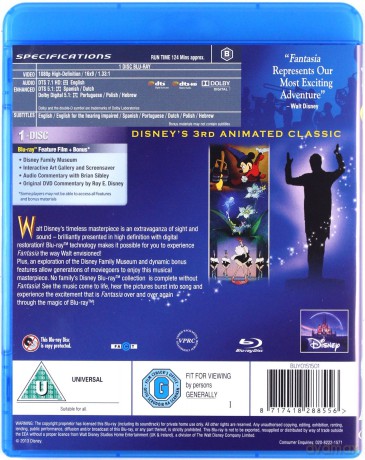 Fantazja [Blu-Ray]