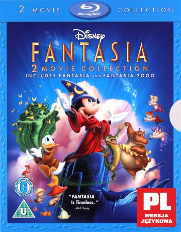 Fantazja / Fantazja 2000 (Disney) [2xBlu-Ray]
