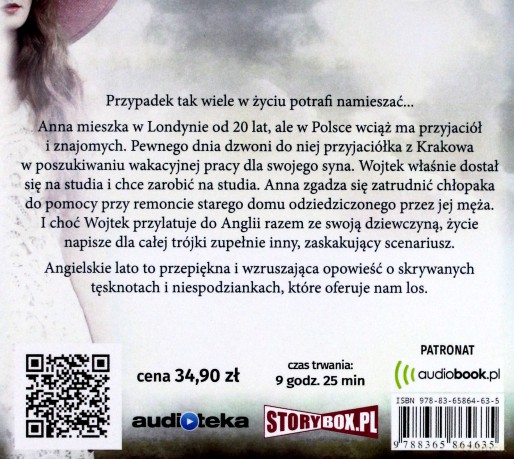 Angielskie lato - Małgorzata Mroczkowska [AUDIOBOOK]
