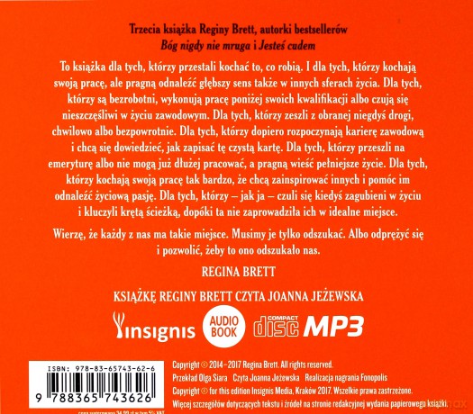 Bóg zawsze znajdzie Ci pracę - Regina Brett [AUDIOBOOK]