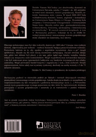 Burżuazyjna godność. Dlaczego ekonomia - Deirdre N. McCloskey [KSIĄŻKA]