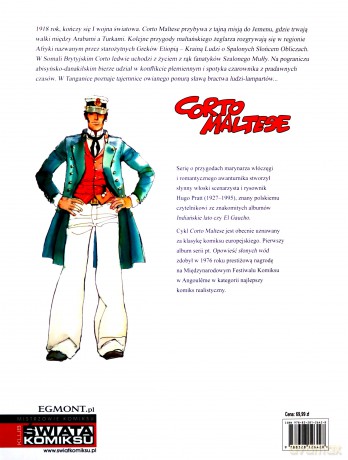 Corto Maltese (Tom 5) Przygody etiopski - Hugo Pratt, Hugo Pratt [KOMIKS]