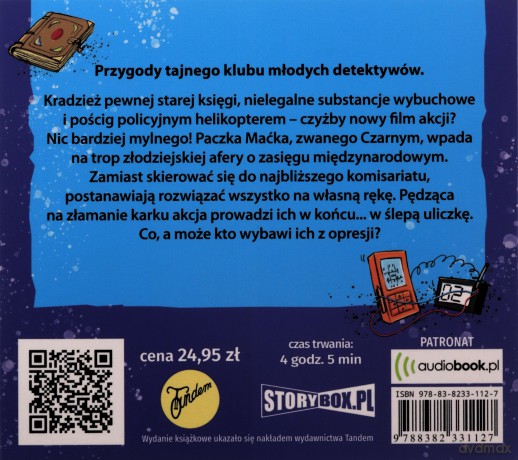 Czarny Maciek i wenecki starodruk - Dariusz Rekosz [AUDIOBOOK]